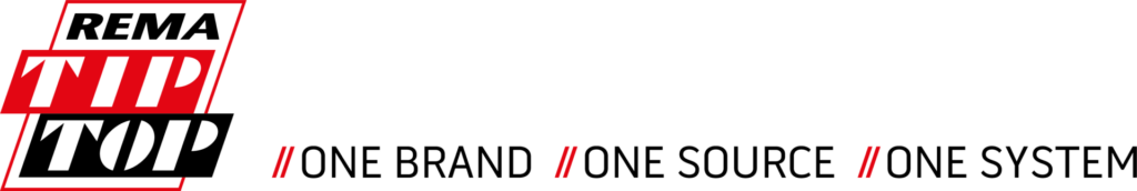 Logo mit dem Text TIP in roter Schrift