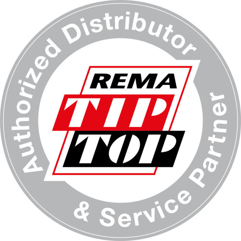 Logo of REMA TIP TOP Authorized Distributor and Service Partner